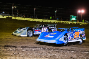 Erb Jr. and Gustin battled for the victory