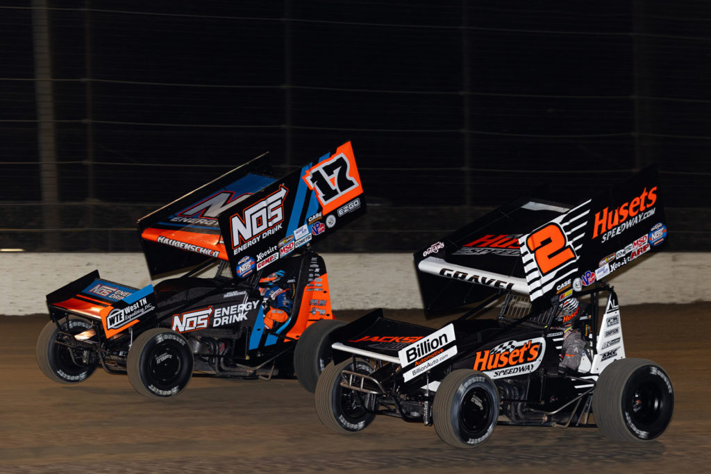 Haudenschild Beat Gravel by 0.044 seconds on Friday at Volusia.