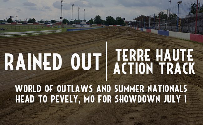 Rained out Terre Haute Action Track