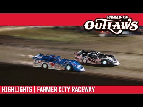 World of Outlaws Morton Buildings Late Models Farmer City Raceway April 6, 2019 | HIGHLIGHTS