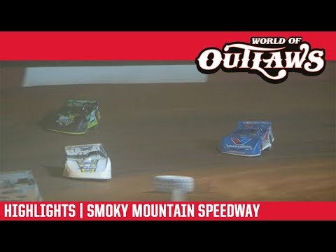 World of Outlaws Morton Buildings Late Models Smoky Mountain Speedway March 23, 2019 | HIGHLIGHTS