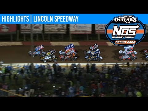 World of Outlaws NOS Energy Drink Sprint Cars Lincoln Speedway May 15, 2019 | HIGHLIGHTS