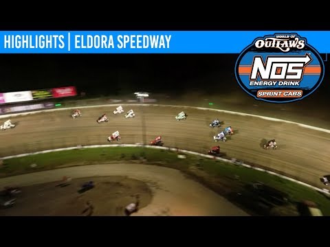 World of Outlaws NOS Energy Drink Sprint Cars Eldora Speedway, July 17th, 2019 | HIGHLIGHTS