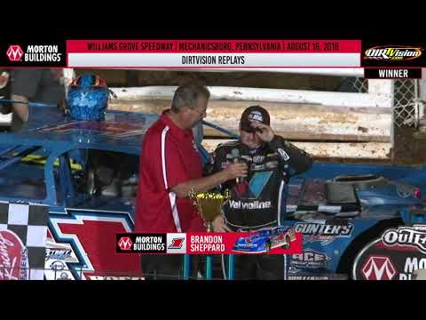 DIRTVISION REPLAYS | Williams Grove Speedway August 16th, 2019