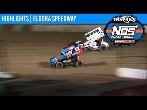 World of Outlaws NOS Energy Drink Sprint Cars Eldora Speedway, September 27th, 2019 | HIGHLIGHTS