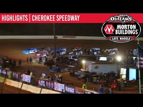 World of Outlaws Morton Buildings Late Models Cherokee Speedway, October 4th, 2019 | HIGHLIGHTS
