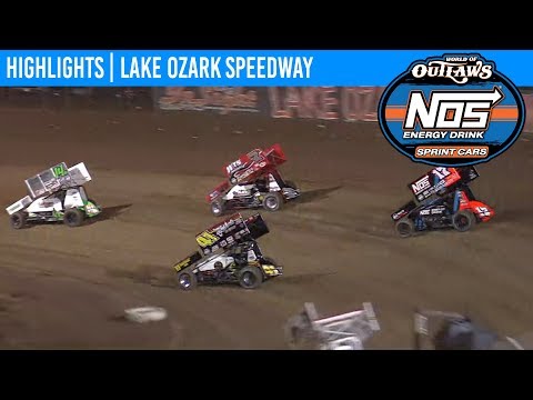World of Outlaws NOS Energy Drink Sprint Cars Lake Ozark Speedway, October 19th, 2019 | HIGHLIGHTS