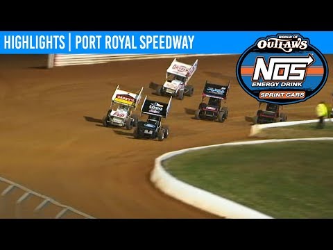 World of Outlaws NOS Energy Drink Sprint Cars Port Royal Speedway, October 25th, 2019 | HIGHLIGHTS