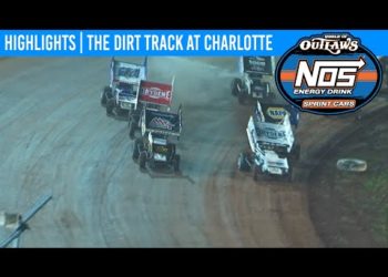 World of Outlaws NOS Energy Sprint Cars The Dirt Track at Charlotte, Nov 9th, 2019 | HIGHLIGHTS
