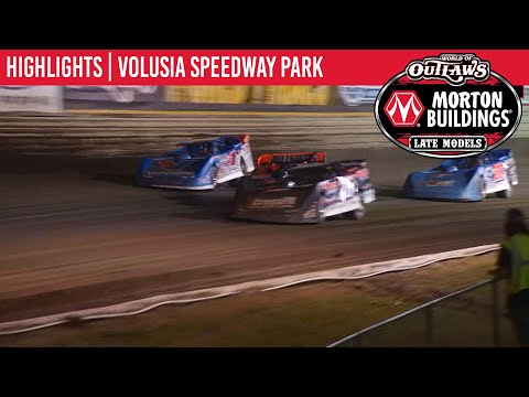 World of Outlaws Morton Buildings Late Models Volusia Speedway Park, February 12, 2020 | HIGHLIGHTS