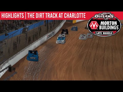 World of Outlaws Morton Buildings Late Models Dirt Track at Charlotte, March 30th, 2020 | HIGHLIGHTS
