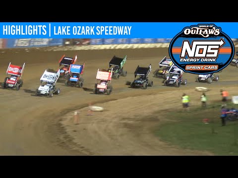 World of Outlaws NOS Energy Drink Sprint Cars Lake Ozark Speedway, May 29, 2020 | HIGHLIGHTS