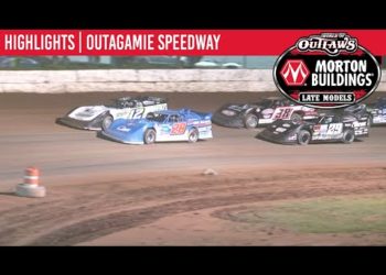 World of Outlaws Morton Buildings Late Models Outagamie Speedway, July 10, 2020 | HIGHLIGHTS