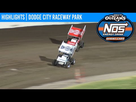 World of Outlaws NOS Energy Drink Sprint Cars Dodge City Raceway September 11, 2020 | HIGHLIGHTS