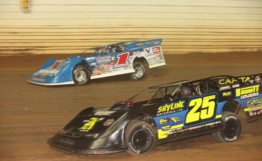 Sheppard and Clanton Battle Side-by-side