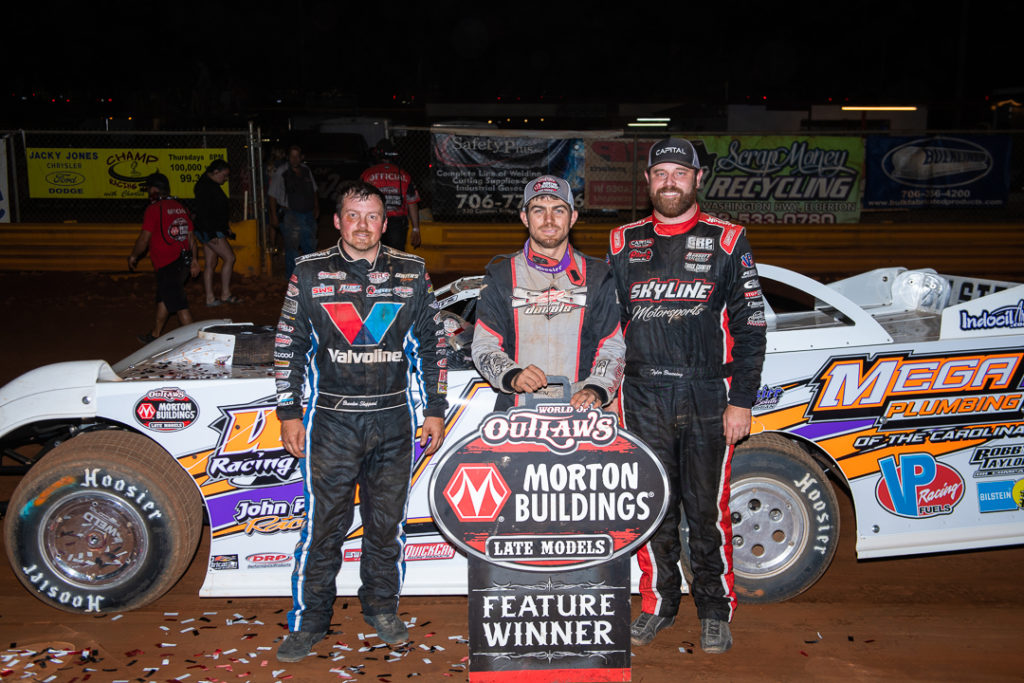 Top 3 at Lavonia Speedway