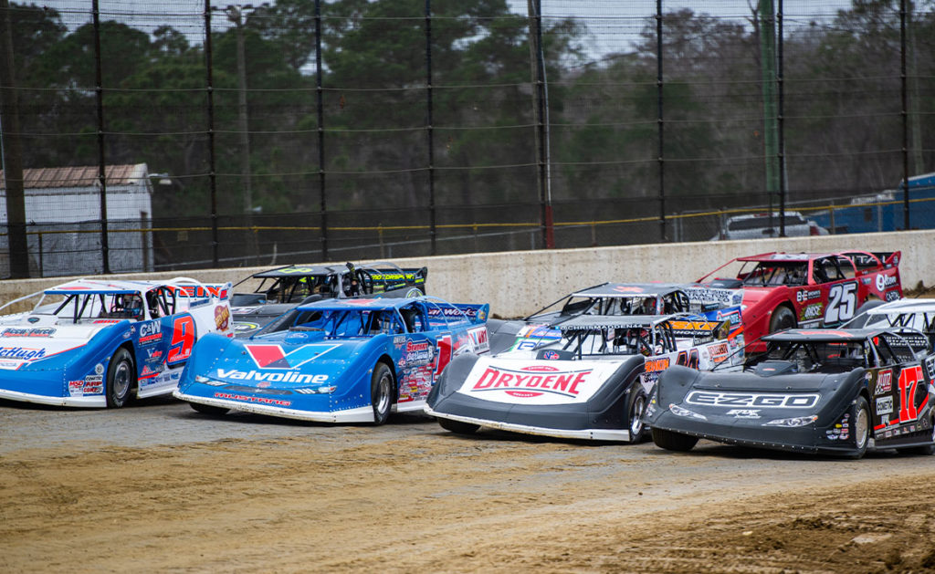 Late Models go 4-Wide at Volusia
