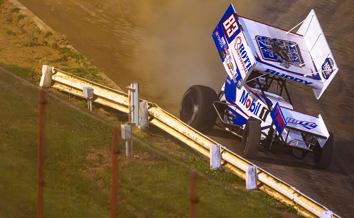 Buddy Kofoid driving the Roth Motorsports #83 at Paducah International Raceway