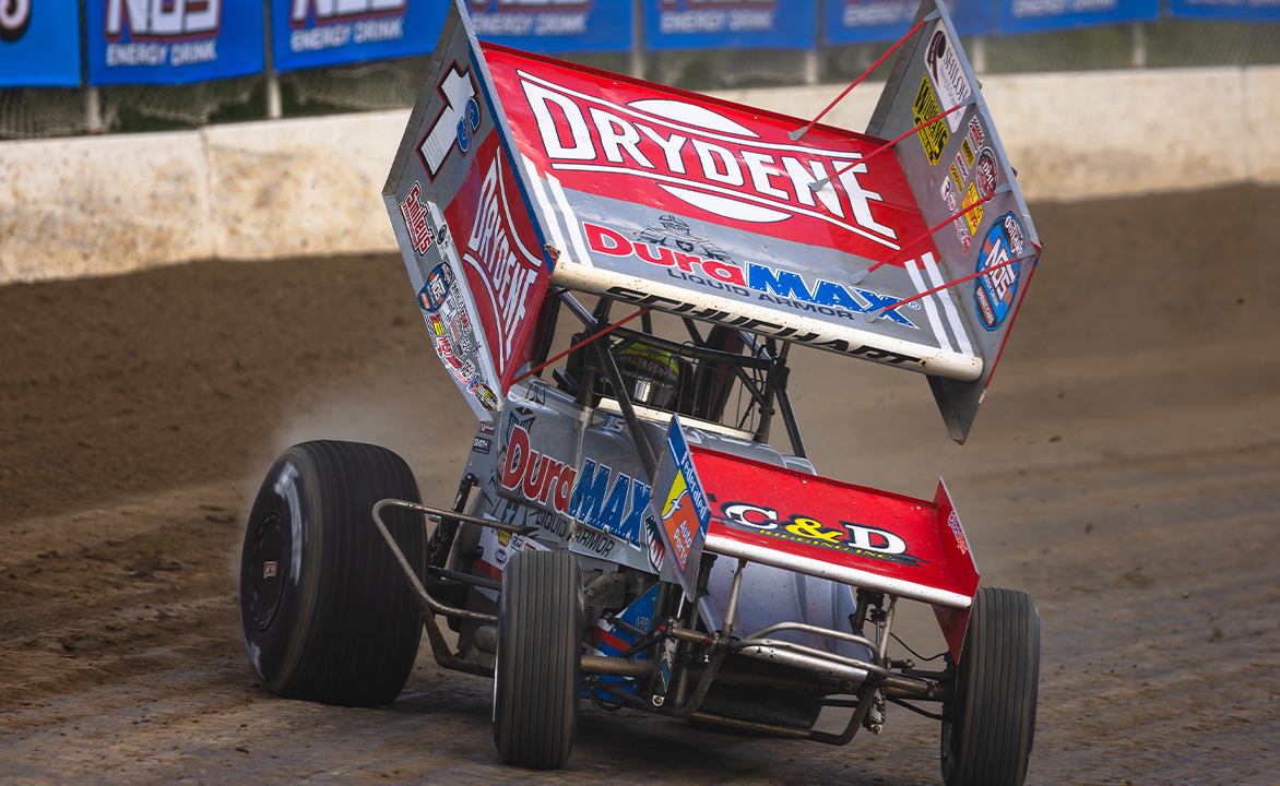 Logan Schuchart driving the Shark Racing #1S at Ogilvie Raceway