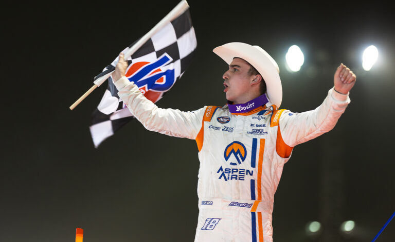 Gio Scelzi celebrating