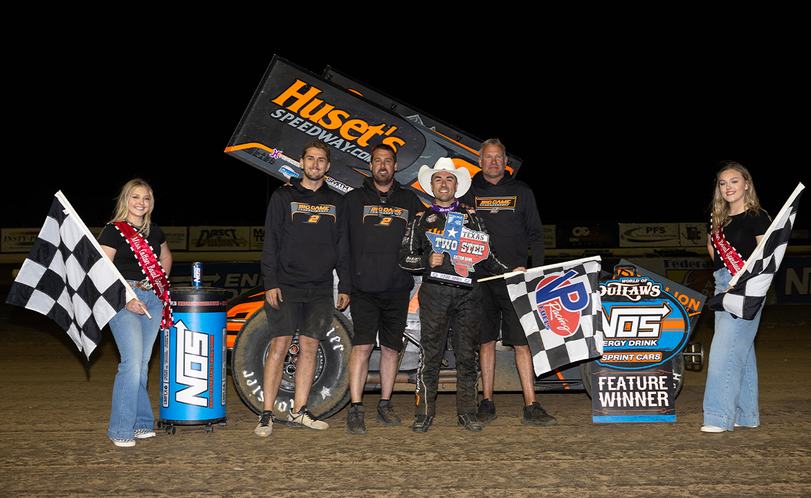 Big Game Motorsports in Cotton Bowl Speedway Victory Lane