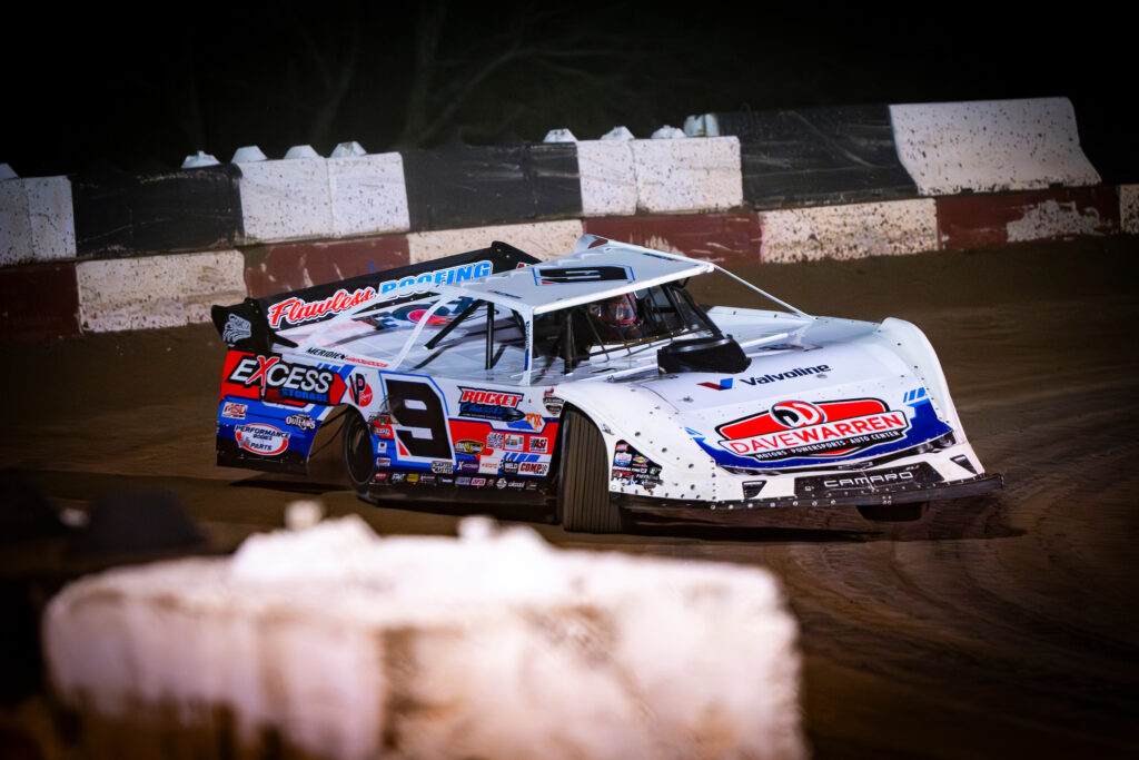 Tim McCreadie on track