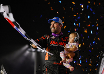 David Gravel at Weedsport Speedway