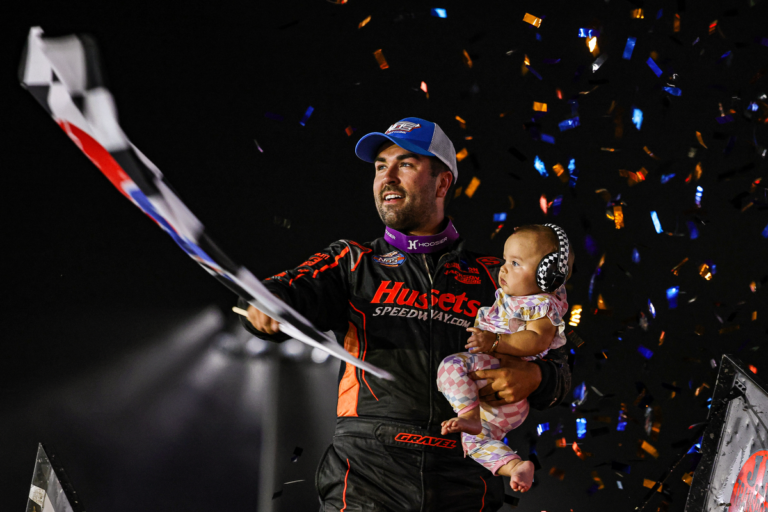 David Gravel at Weedsport Speedway