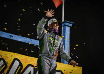 Erb in Victory Lane