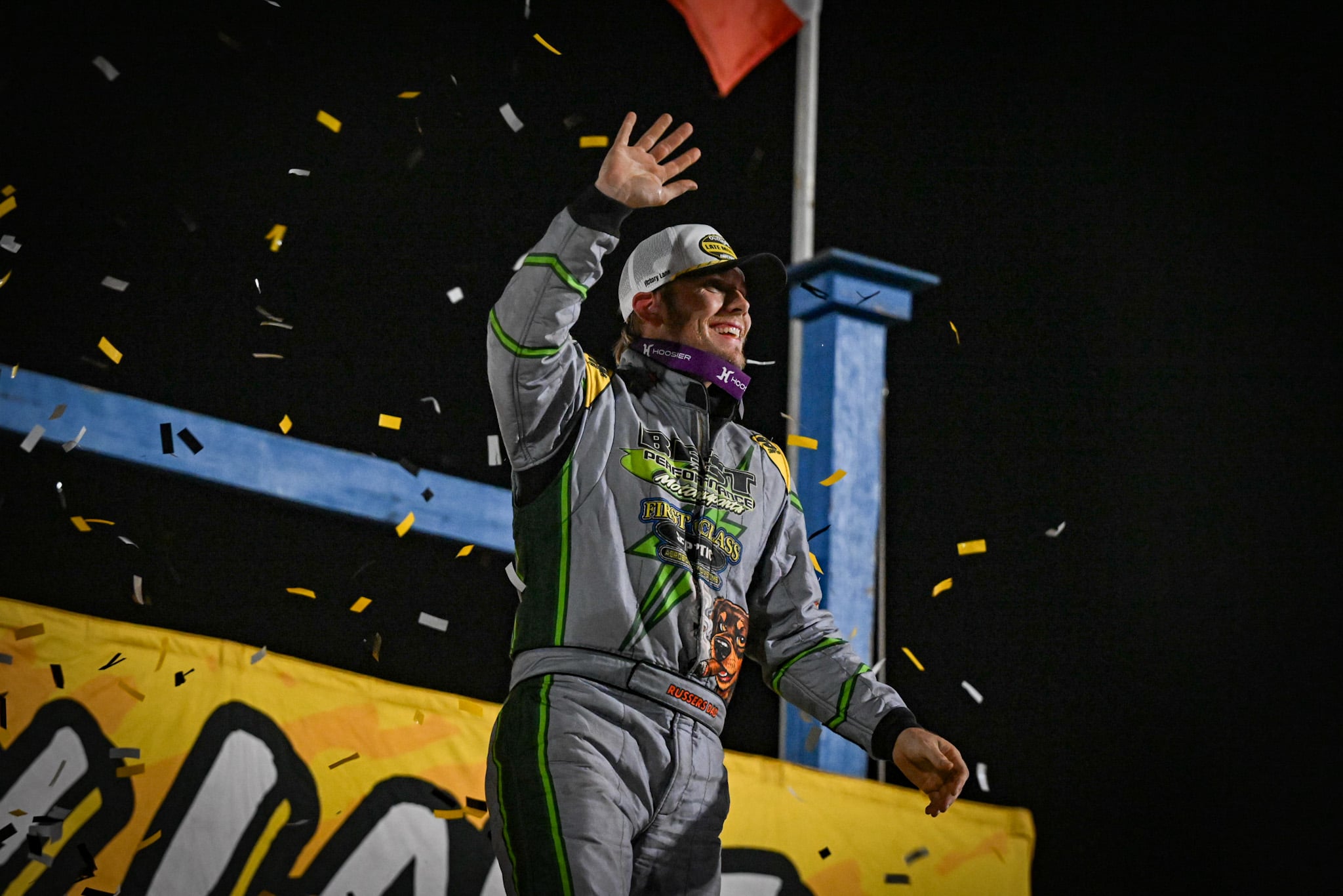 Erb in Victory Lane