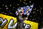 Pierce in Victory Lane