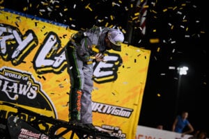 Erb in Victory Lane