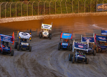 World of Outlaws Sprint Cars racing