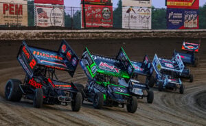 World of Outlaws Sprint Cars racing