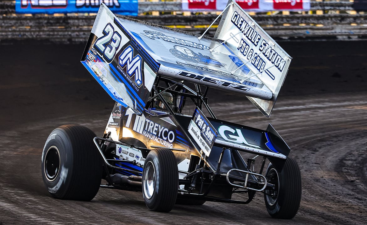 Chase Dietz driving the Stehman Motorsports No. 23D
