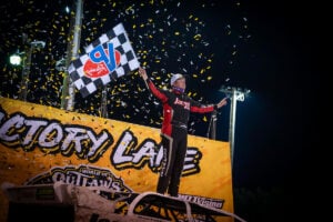 Dotson in Shelby County Victory Lane