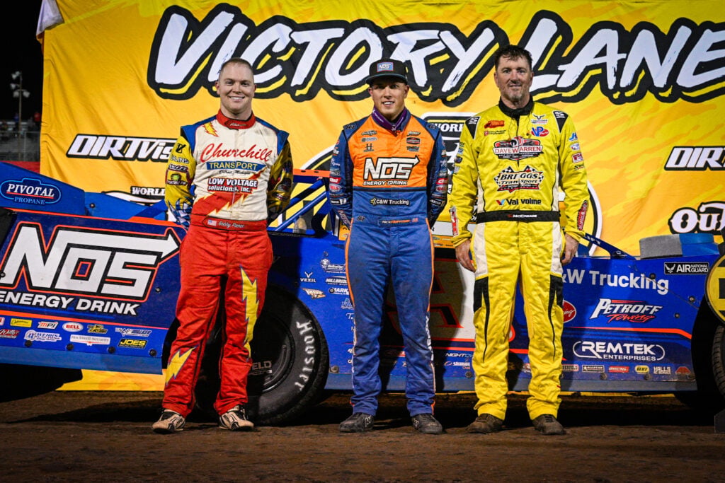 I-55 Friday podium