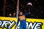 Hoffman in Victory Lane