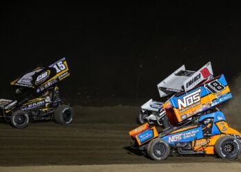 World of Outlaws Sprint Cars racing