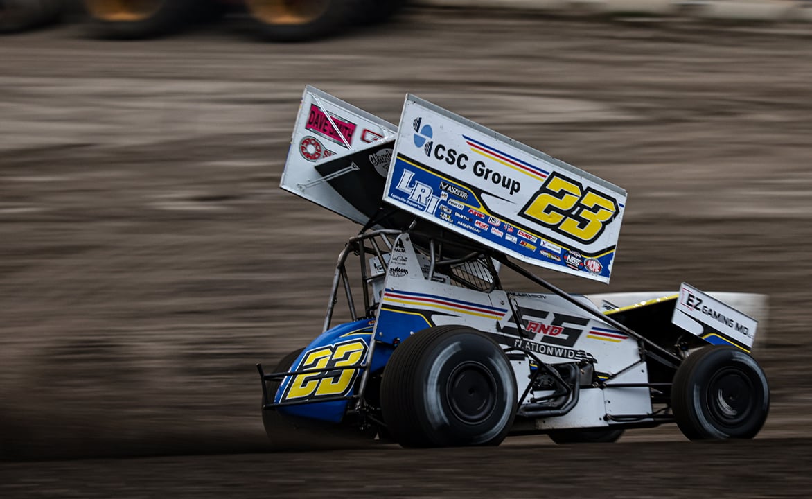 Garet Williamson racing the Fischer Motorsports No. 23