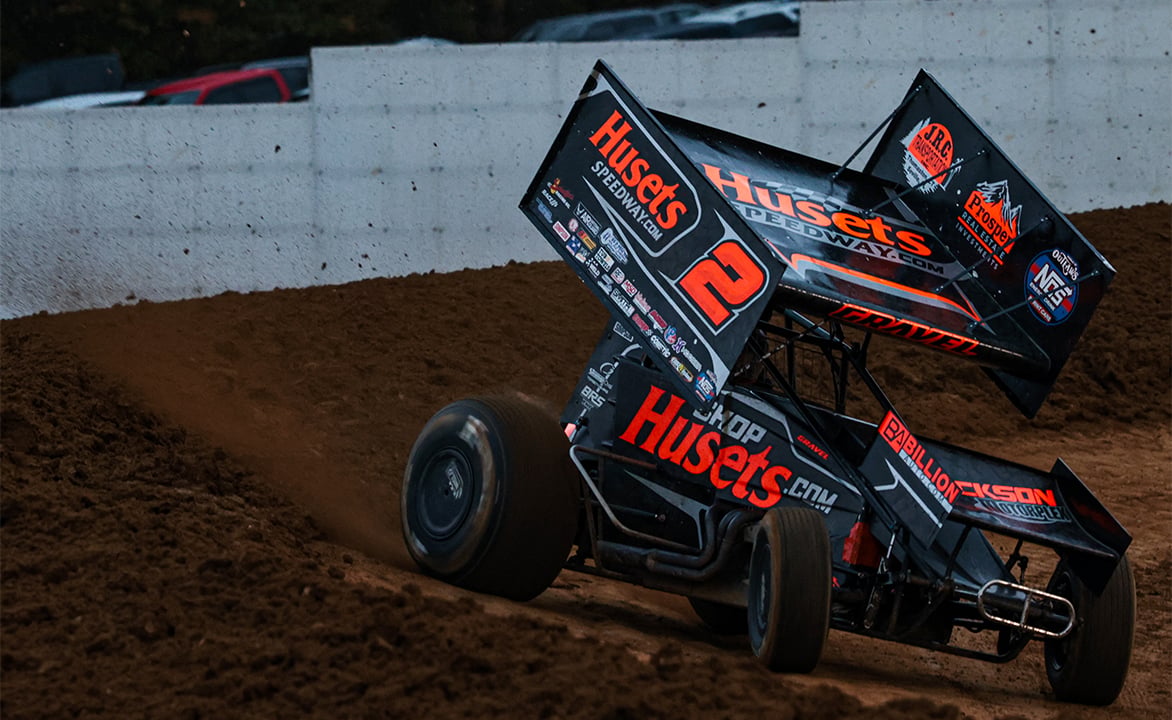 David Gravel driving the Big Game Motorsports No. 2
