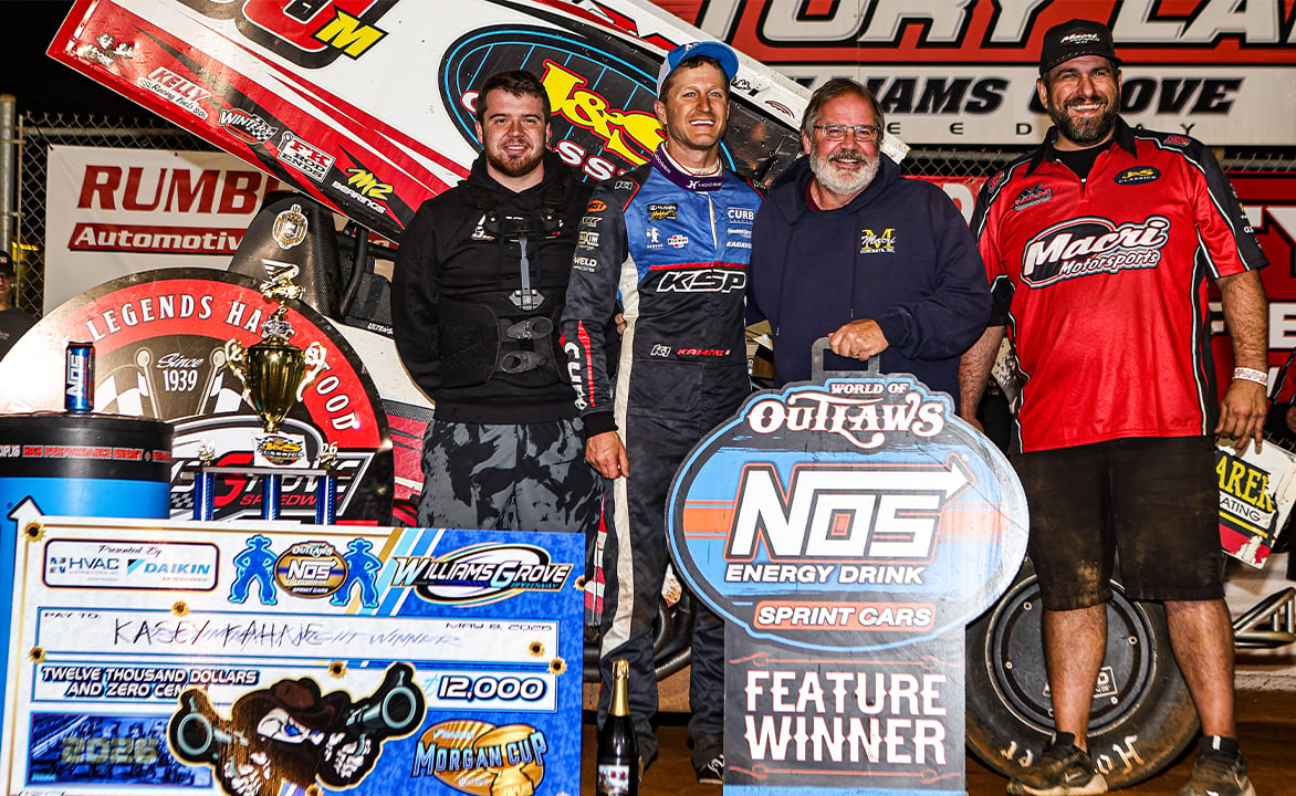 Macri Motorsports in Williams Grove Speedway Victory Lane
