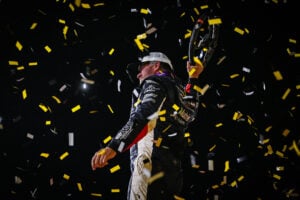 Davenport in Victory Lane