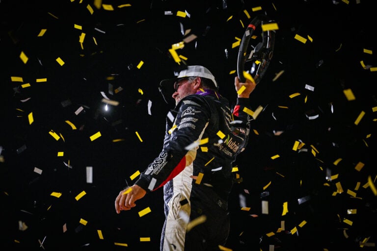 Davenport Scores First World of Outlaws Win of 2026 in Modoc 100 Finale