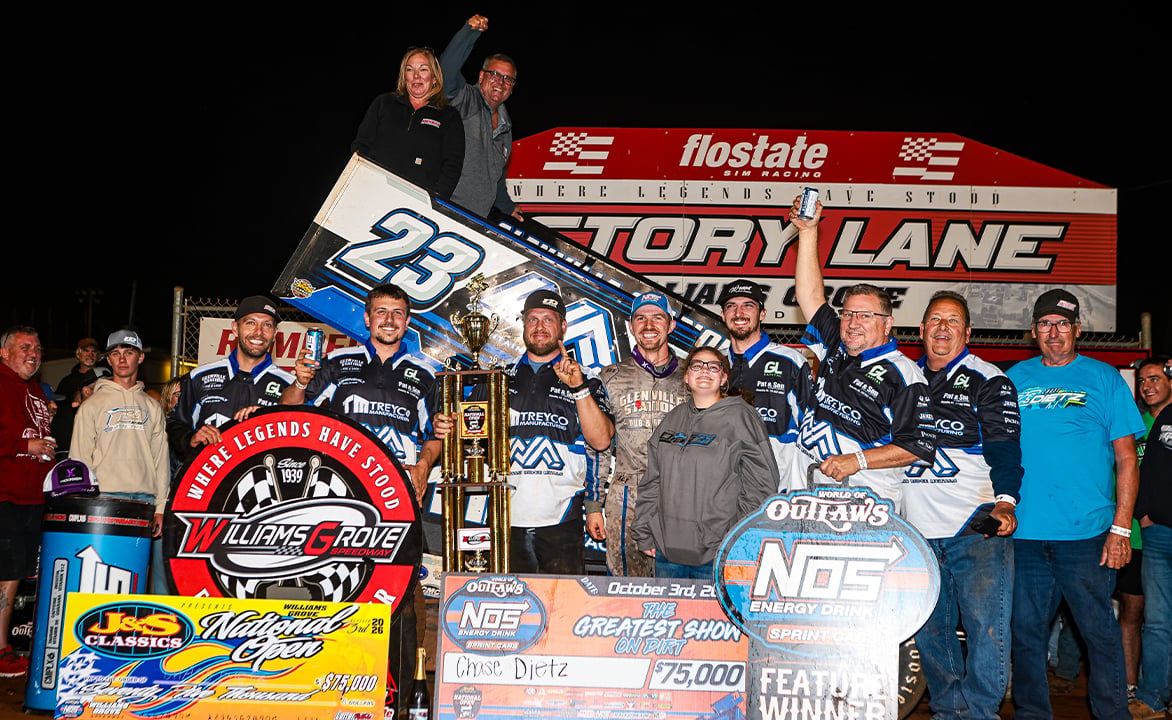 Stehman Motorsports in Williams Grove Speedway Victory Lane