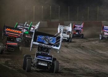 World of Outlaws Sprint Cars racing