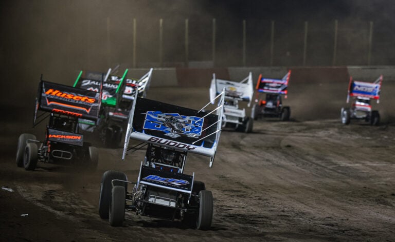 World of Outlaws Sprint Cars racing