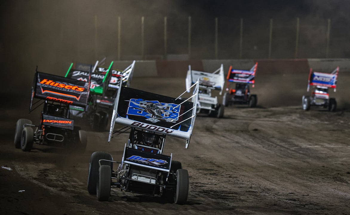 World of Outlaws Sprint Cars racing