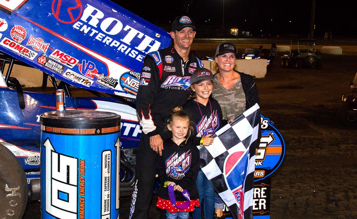 The Pittman family looks forward to getting back on track.