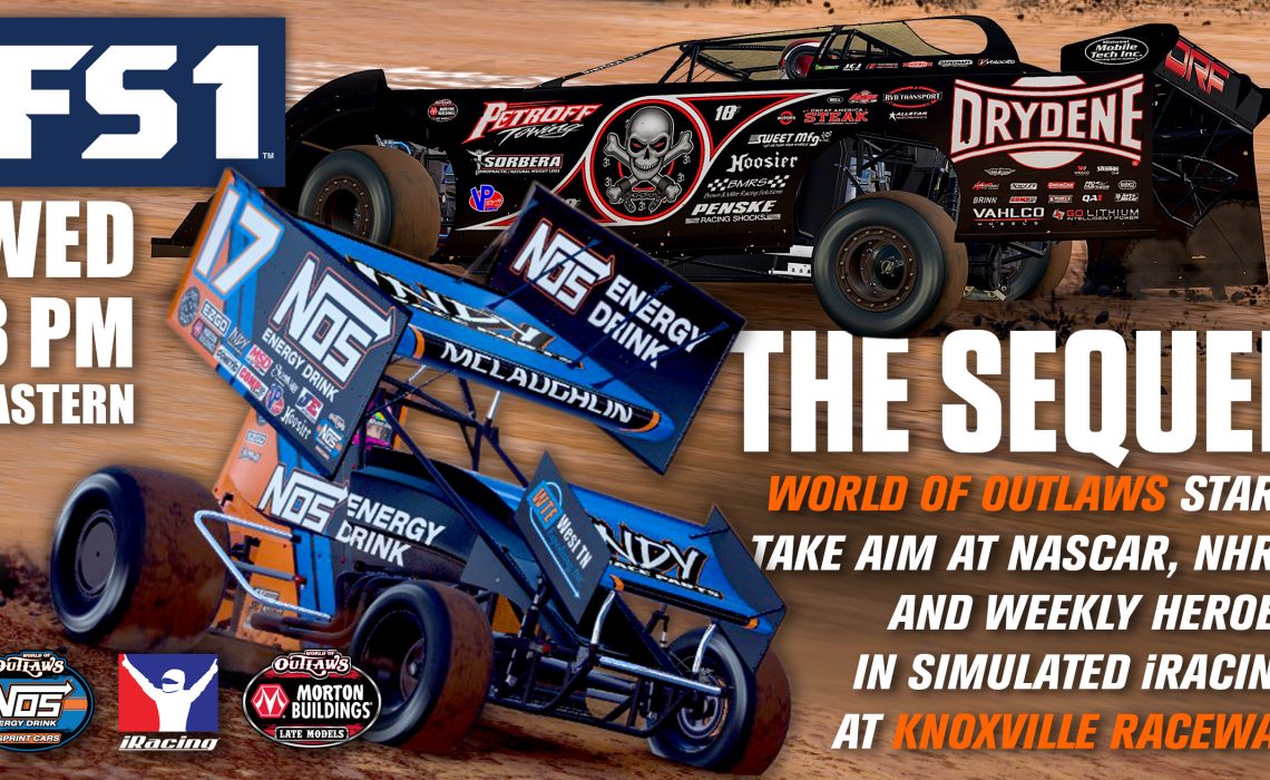 World of Outlaws Continues Live on FS1s Wednesday Night iRacing World of Outlaws